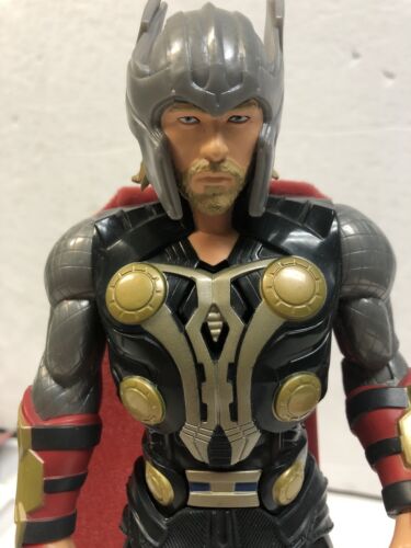 Marvel THOR The Mighty Avenger  Action Figure w/ Hammer - 10” Hasbro 2012