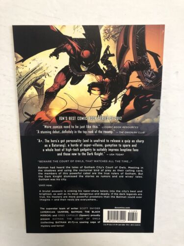 Batman: The Court Of Owls | TPB Softcover (2013)(NM) Scott Snyder |