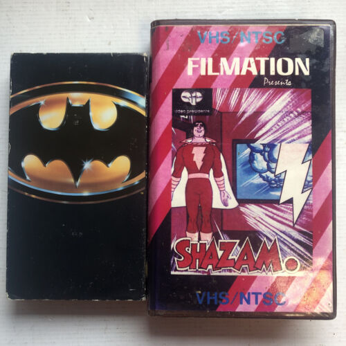 Batman & Shazam Bundle (VHS)