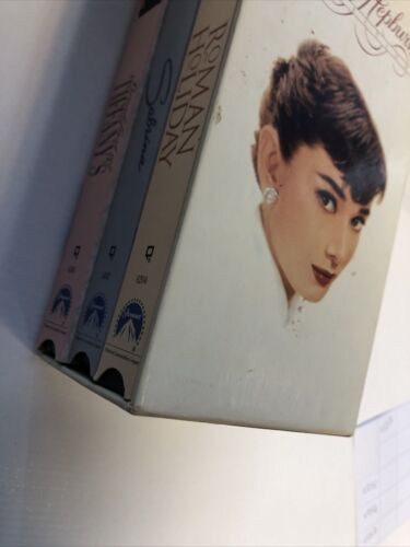 Audrey Hepburn Collection (VHS, 1992, 3-Tape Set) Breakfast at Tiffany’s Sabrina