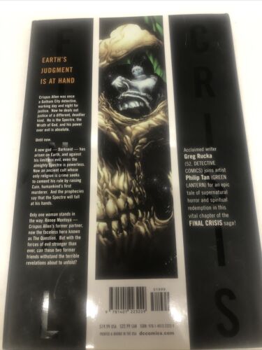 Final Crisis (2008) DC Comics HC • Greg Rucka • Philip Tan • Jonathan Glapion