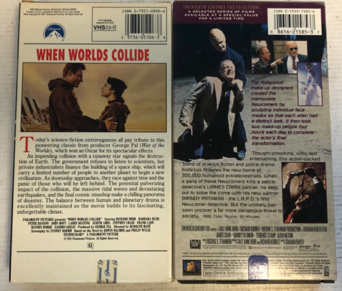 When Worlds Collide & Alien Nation Prepare Yourself (1991-1996)  VHS