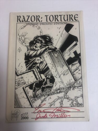 Razor: Torture Signed Promo Edition (1995) #1 (NM) # 252/2000 Comics Book