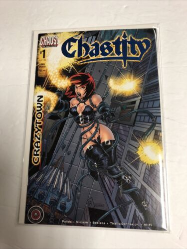 Chastity Crazytown (2002) # 1 (NM) | DF Blue Royal # 63 / 299