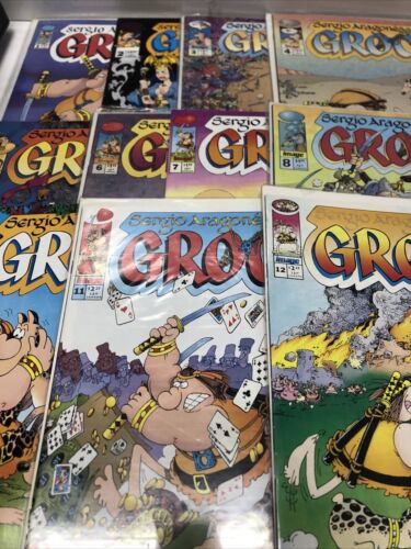 Groo (1998) Set # 1-12 Missing # 10 (FN/VF) Image Comics • Sergio Aragones