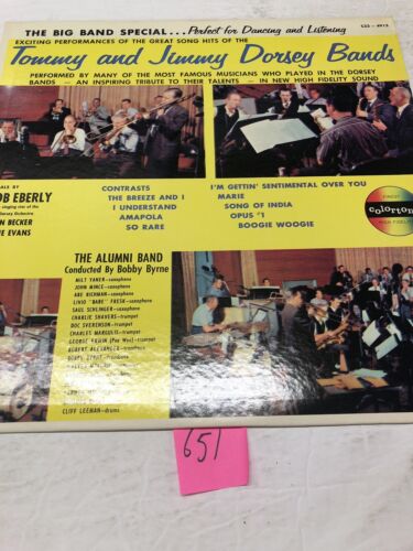 Tommy And Jimmy Dorsey Bands Vinyl  LP Album