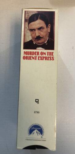 Murder on the Orient Express (1998) Vhs ~ Agatha Christie | Albert Finney