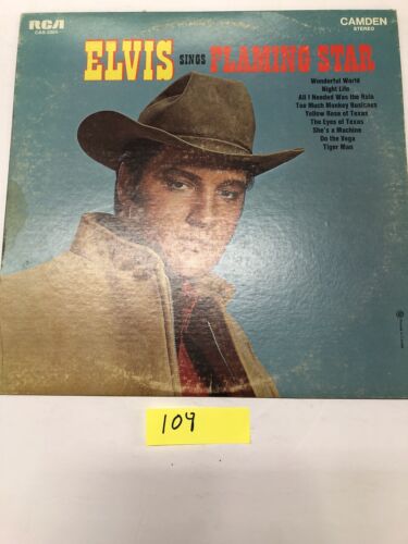 Elvis Sings Flaming Star Vinyl LP Album