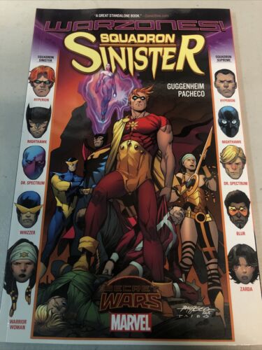 Squadron Sinister Warzones (2015) Marvel TPB SC Guggenheim