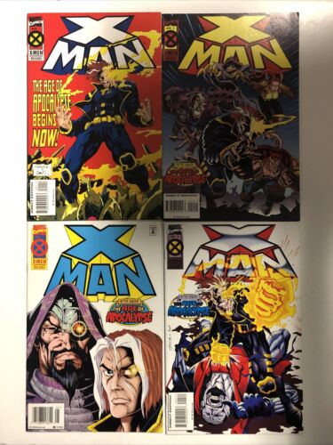 X-Men: Age Of Apocalypse storyline Lot (1995) 40 Comics (VF/NM) Complete Set Run