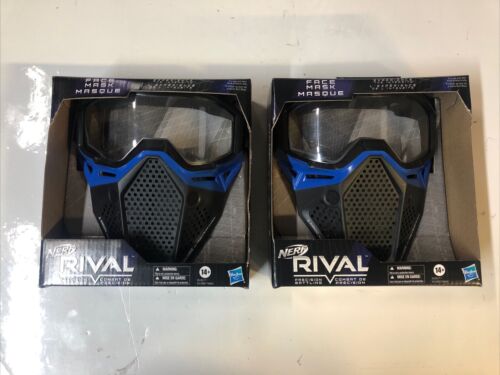 Nerf Rival (2015) Team Blue • Precision Battling • Hasbro • Mask • Combat