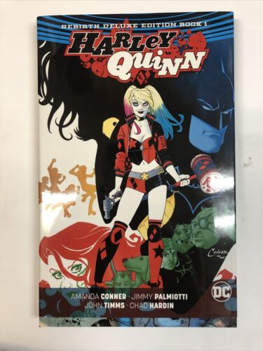 Harley Quinn The Rebirth Deluxe Edition Book 1 (2017) DC HC Amanda Conner