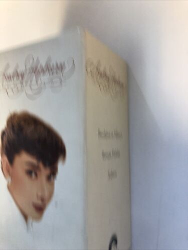 Audrey Hepburn Collection (VHS, 1992, 3-Tape Set) Breakfast at Tiffany’s Sabrina