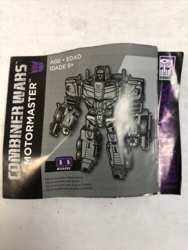 TRANSFORMERS Generations Combiner Wars MOTORMASTER 2014 Complete Mint w/instruct