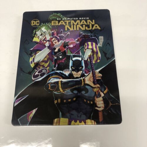 Batman Ninja (2018) Limited Edition Steelbook Blu-ray + DVD • 2-Disc Set • DC