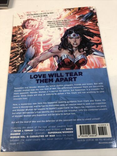 Superman/ Wonder Woman Vol.3 Casualties Of War (2016) DC Comics TPB SC Tomasi