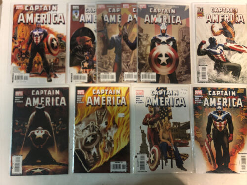 Captain America (2004) #1 - #50 Missing #6 Set  (VF/NM)  | Marvel • Ed Brubacker