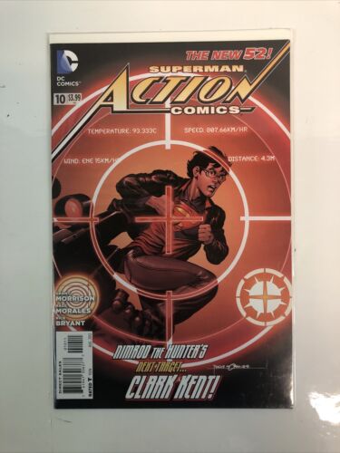 The New 52! Superman Action Comics (2012) Set # 0-1-13 Missing # 9 (VF/NM) DC