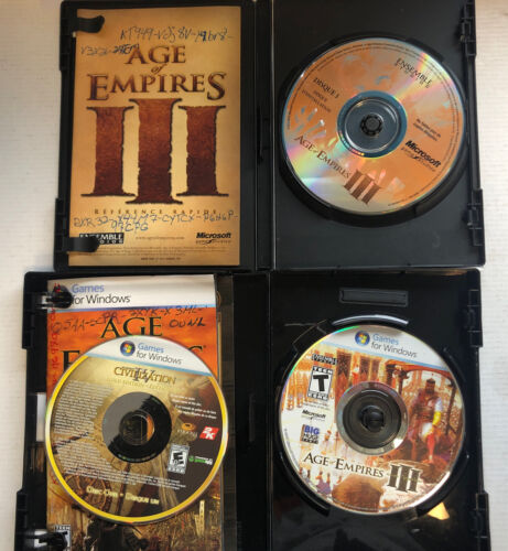 Age of Empires 3 Version Francaise,Age Of Empires The Asian Dynasty PC 2005-2007