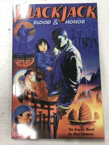 Blackjack Blood & Honor By Alex Simmons (1999) TPB SC Dark Angel