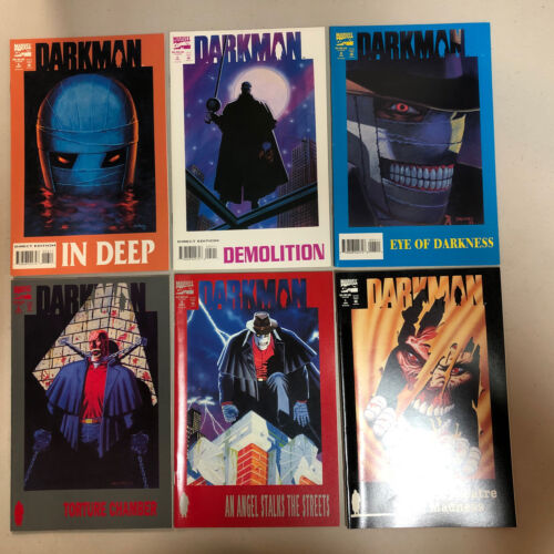 Darkman (movie) #1-3 (1990) Series #1-6 (VF/NM) Complete Sets Lot Run Marvel