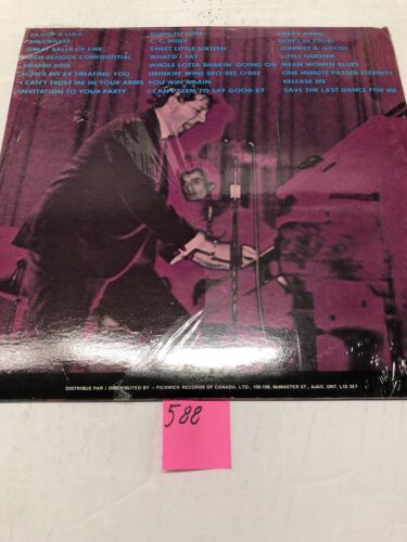 Jerry Lee Lewis Breathless Double Set Vinyl LP Albums