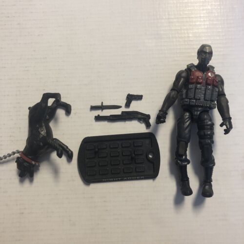 2009 Hasbro GI Joe Night Adder Figure 3.5 Inch Rare Collectible Complete Mint