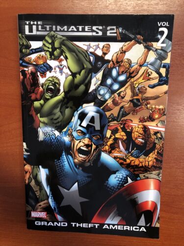 The Ultimates 2 Grand Theft America (2007) Marvel TPB SC Mark Millard