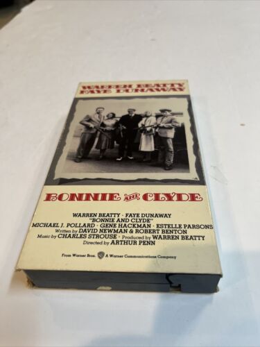 Bonnie and Clyde (VHS, 1992) Warren Beatty • Faye Dunaway | Warner Bros