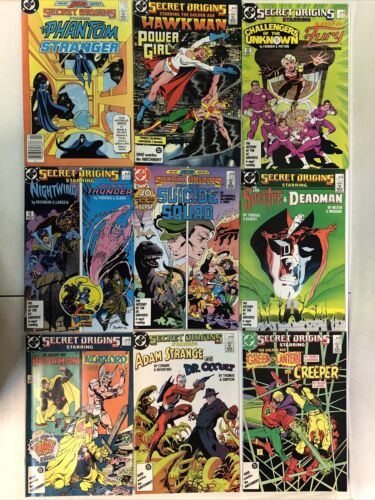 Secret Origins (1986) Complete Set # 1-50 & Annual 87-88-89 & Special # 1 (F/VF)