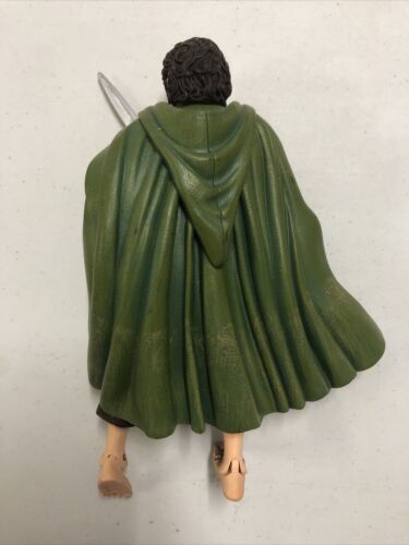 Lord Of The Rings Deluxe Poseable Frodo 7" Figure Complete Large 2001