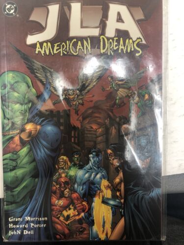 JLA American Dreams  (1998) Dc Comics TPB SC Grant Morrison