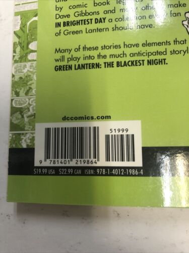 Green Lantern In Brightest Day (2008) DC Comics TPB SC Geoff Johns