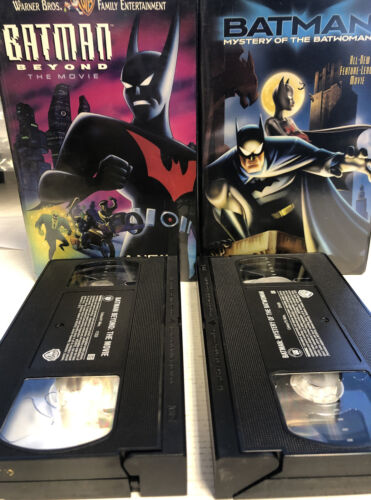 Batman Beyond The Movie & Batman Mystery Of The Boatwoman (1999-2003) VHS