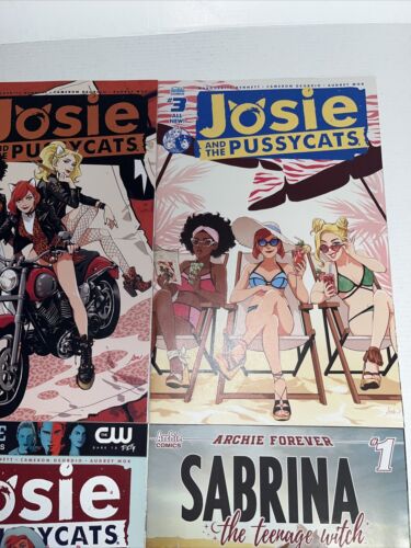 Josie And The Pussycats (2016) # 1-5 + Sabrina Teenage Witch # 1 (VF/NM) Set