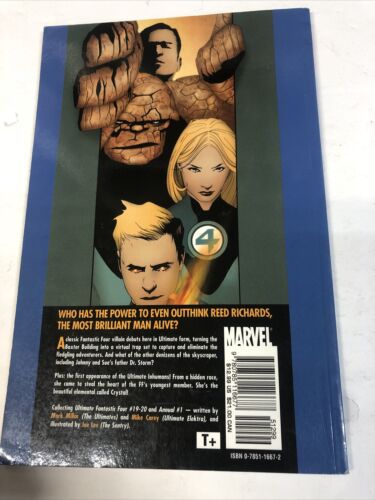 Ultimates Fantastic Four Inhuman  Vol.4 (2005) Marvel  TPB SC Mike Carey