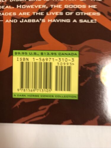 Star Wars Jabba The Hutt Art Of The Deal TPB (1998)(NM) | 1st EdItion |Low Print