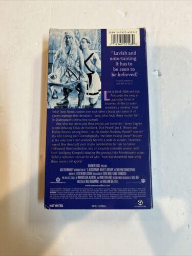 A Midsummer Night's Dream (VHS 2000) James Cagney • Olivia DeHavilland |  Warner