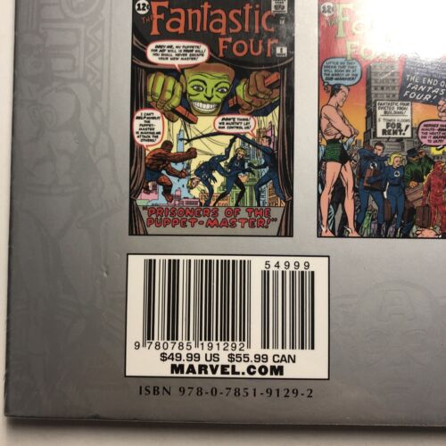 The Fantatic Four Vol.1 (2015) Marvel Masterworks TPB HC Brand New- Sealed