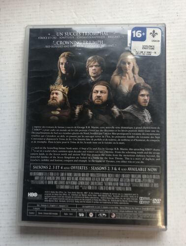 Game of Thrones: The Complete First Season (DVD, 2012, 5-Disc Set)