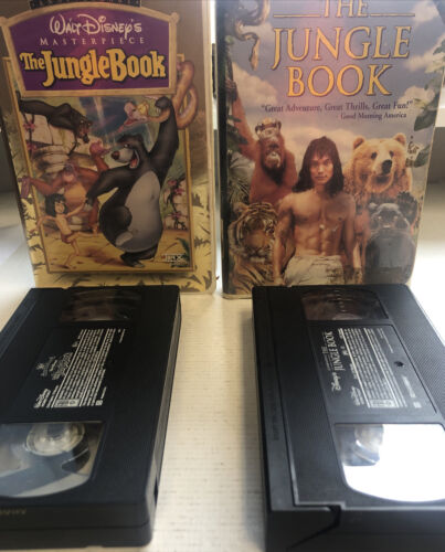 The Jungle Book&The Jungle Book Masterpiece 30th anniversary limited edition VHS