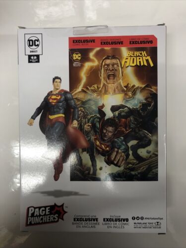 Todd McFarlane Toys - DC Page Punchers - Superman With Comic 7”