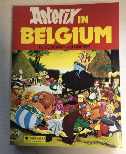 Asterix 9 Books Lot  (Soft Cover ) English  !  in spain in belgium in corsica