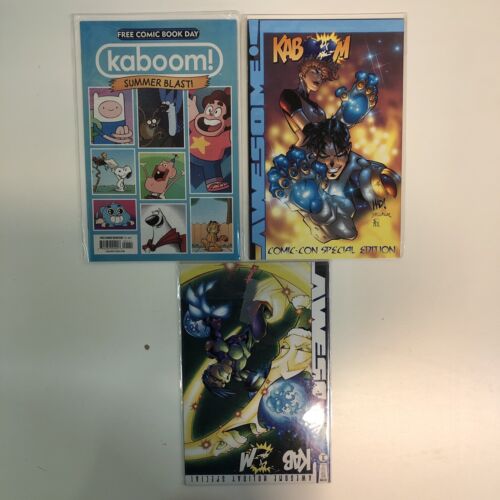 Awesome Kaboom (1997-99) Total Of 28 Issues Variant Covers 1-2-3 (VF/NM)