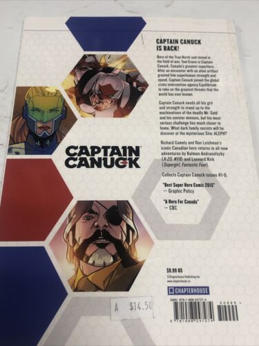 Captain Canuck Aleph (2018) Chapterhouse TPB SC Kirk