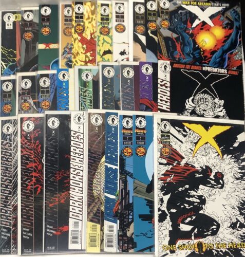 X (1994) Set Issue # 1-24 + Special # 1-2 + One Shot + 1 Comics’ Greatest World