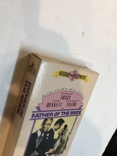 Father Of The Bride (VHS 1988) Spencer Tracy • Joan Bennett • Elizabeth Taylor