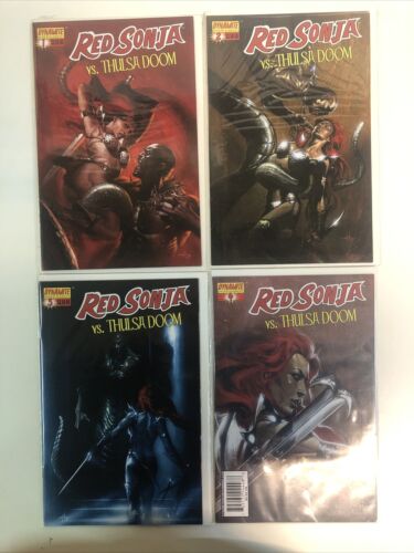 Red Sonja Vs. Thulsa Doom (2005) Complete Mini Set