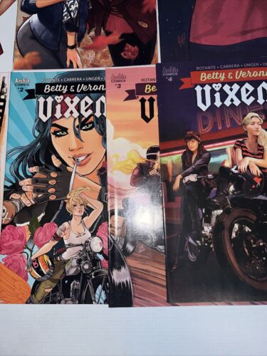 Betty & Veronica Vol  2 (2016) # 1-3 + Vixens (2018) # 1-5 (VF/NM) Set • Adam H