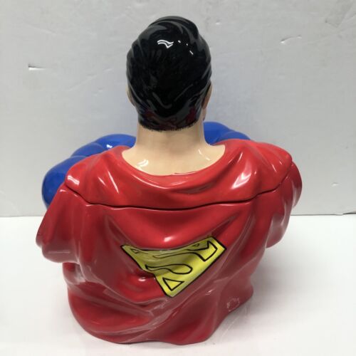 Superman Ceramic Cookie Jar • Limited Edition • Dc Comics • Warner Bros